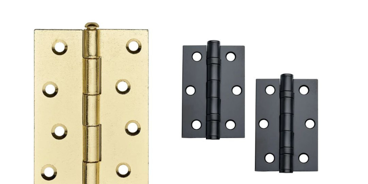 Decide between choosing Black Door Hinges and Brass Door Hinges