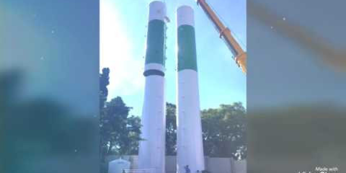 Fluted Column Elevated Storage Tank